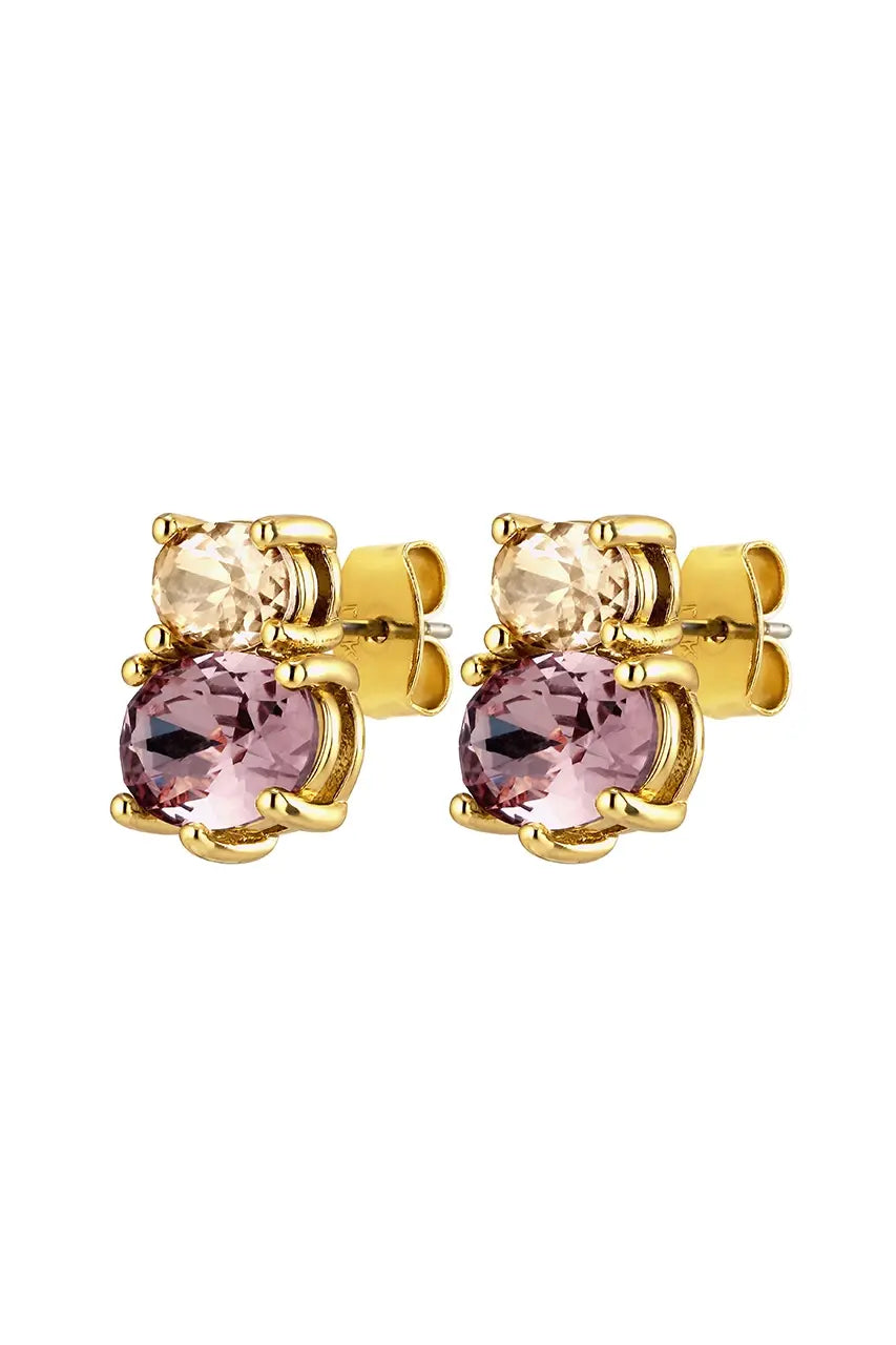 DYRBERG/KERN NERIDA SG ROSE_SAND EARRING
