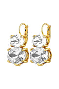 DYRBERG/KERN GLOBULE SS CRYSTAL EARRING