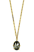 DYRBERG/KERN KALLY SG GREY NECKLACE