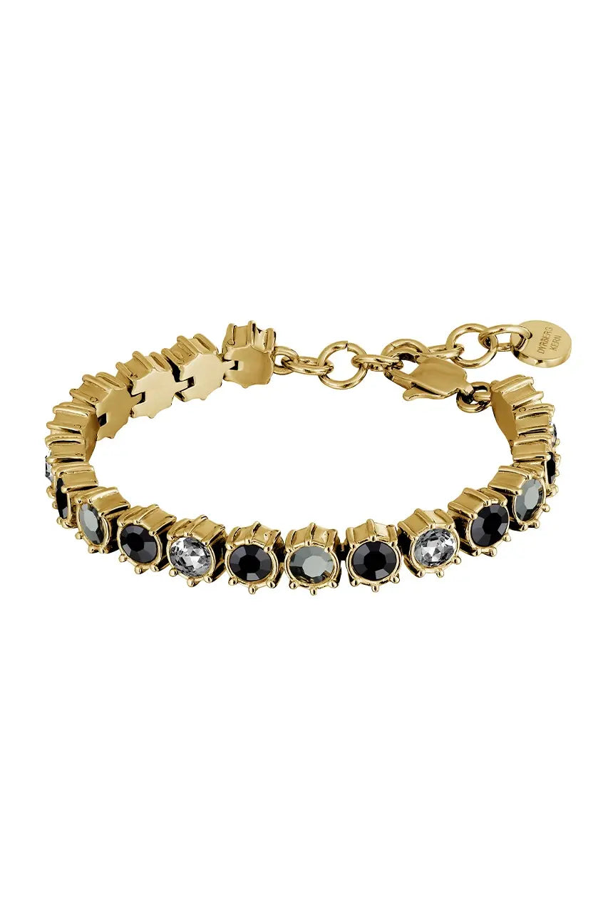 DYRBERG/KERN COURAGE SG BLACK GREY BRACELET