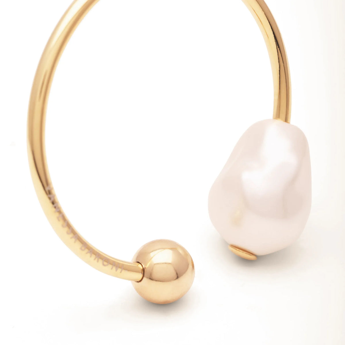 PEARL BANGLE GOLD