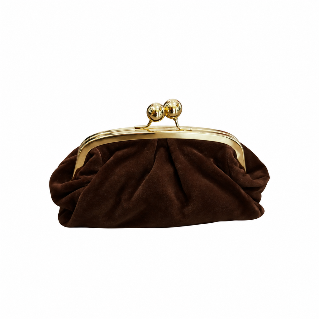 BROWN CLUTCH