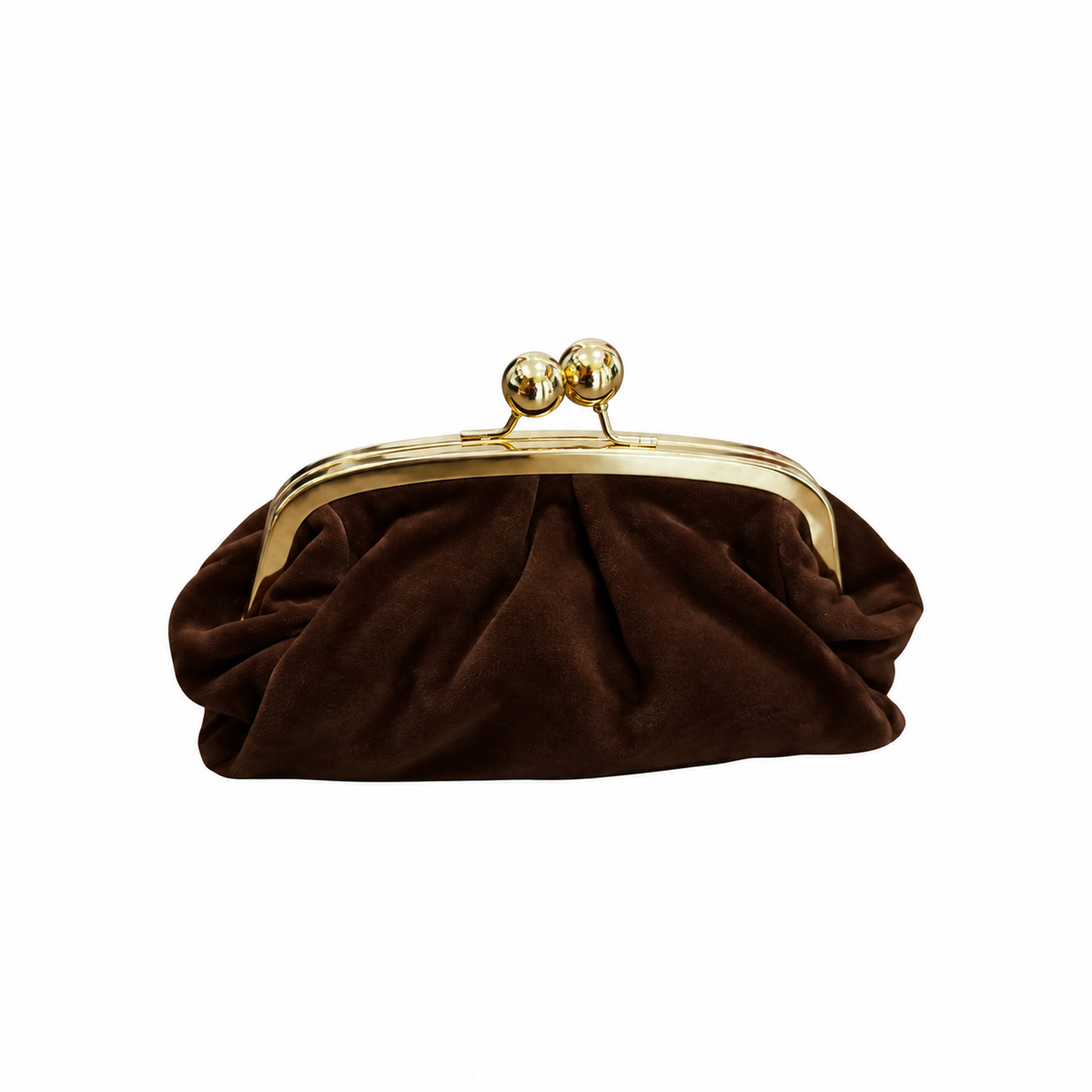BROWN CLUTCH