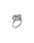 Infinity Knot Sparkle Ring L