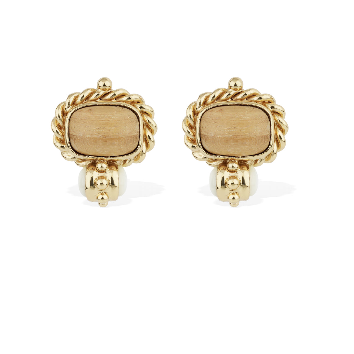 AMARANTE EARRINGS WOOD