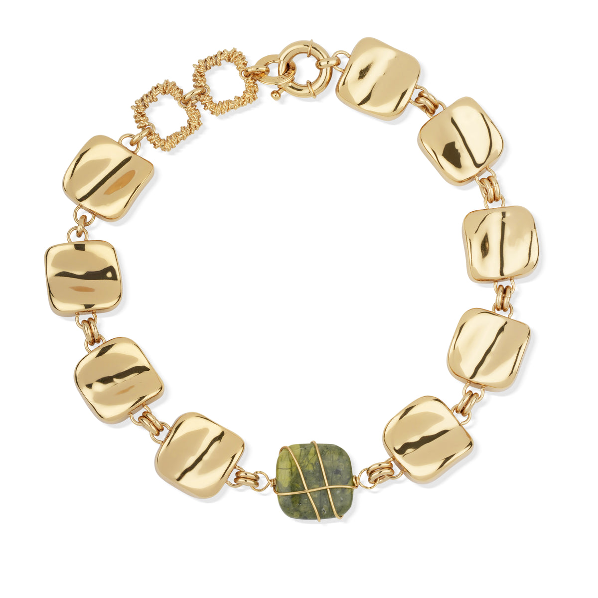 RAINBOW SQUARE NECKLACE