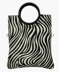 THE ZOE ZEBRA TOTE LARGE