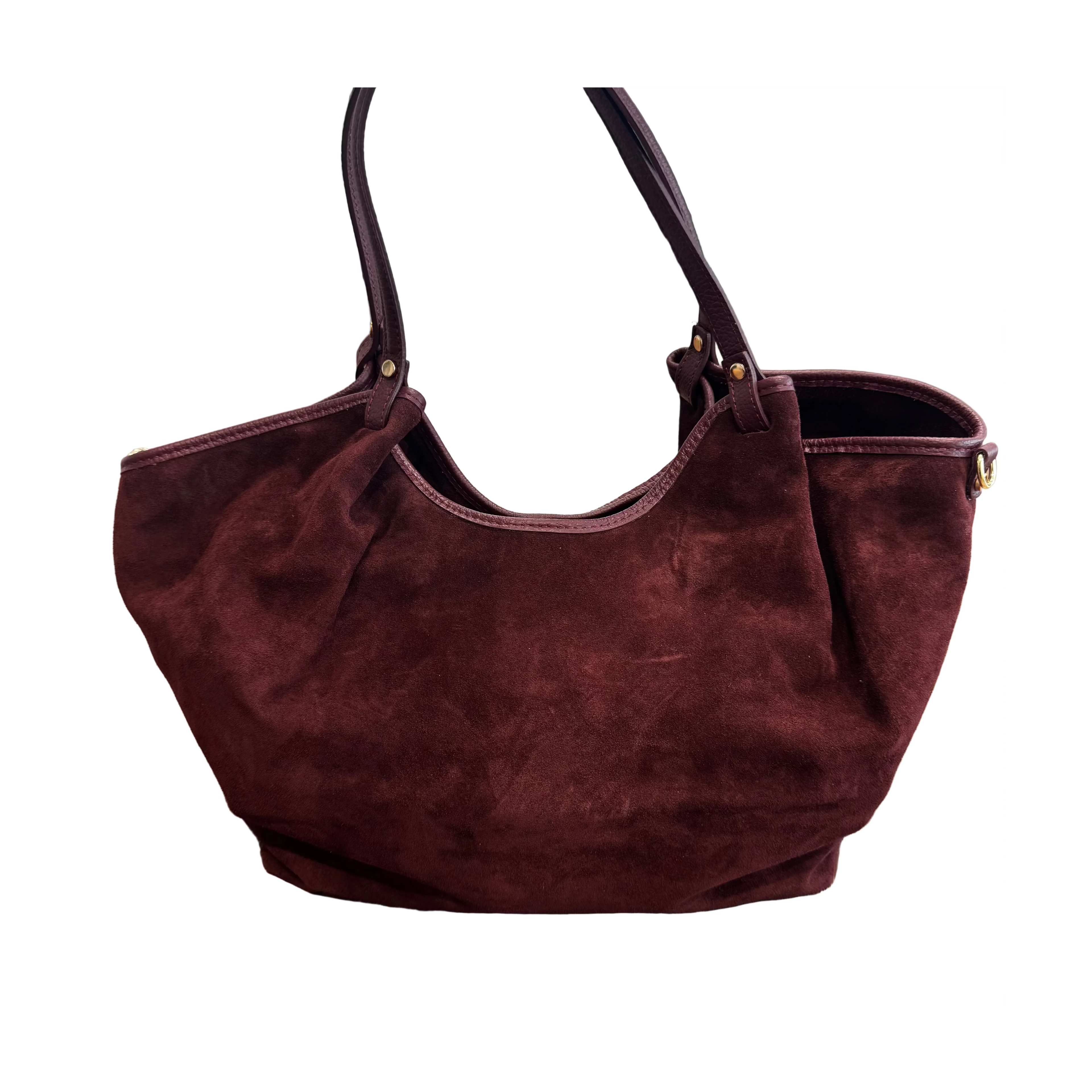 SUEDE BURGYNDY SCURO