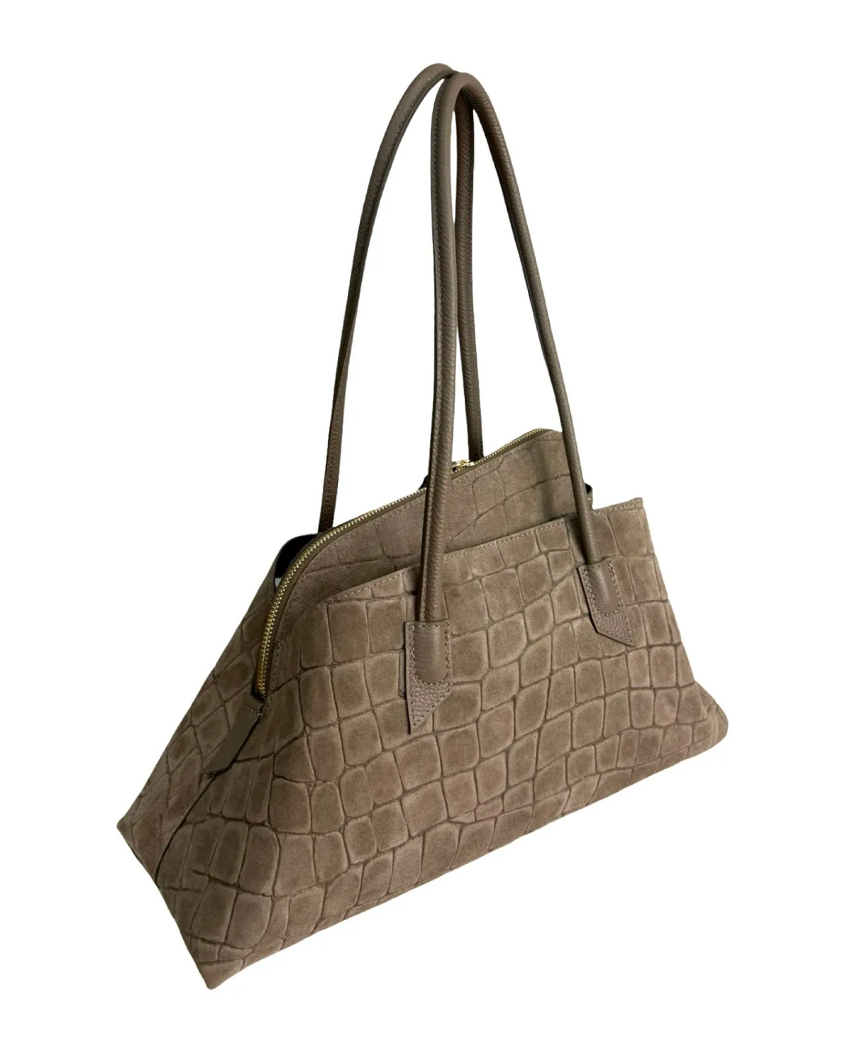 BEIGE SUEDE BAG