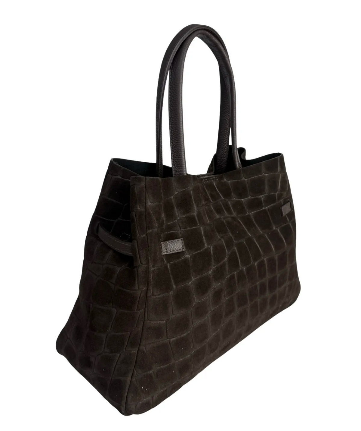DARK BROWN HAND BAG