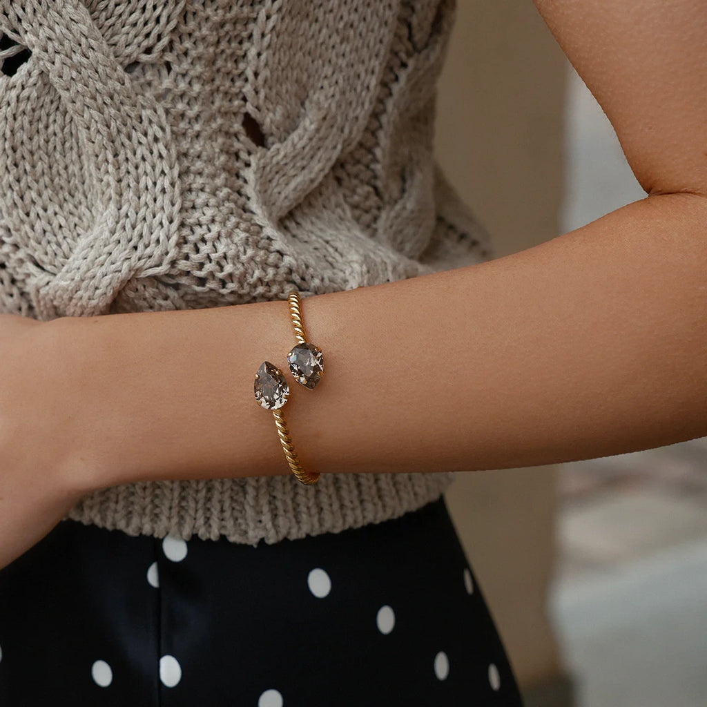MINI DROP BRACELET GOLD-GREIGE