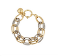 TWO-TONE BELL BRACELET