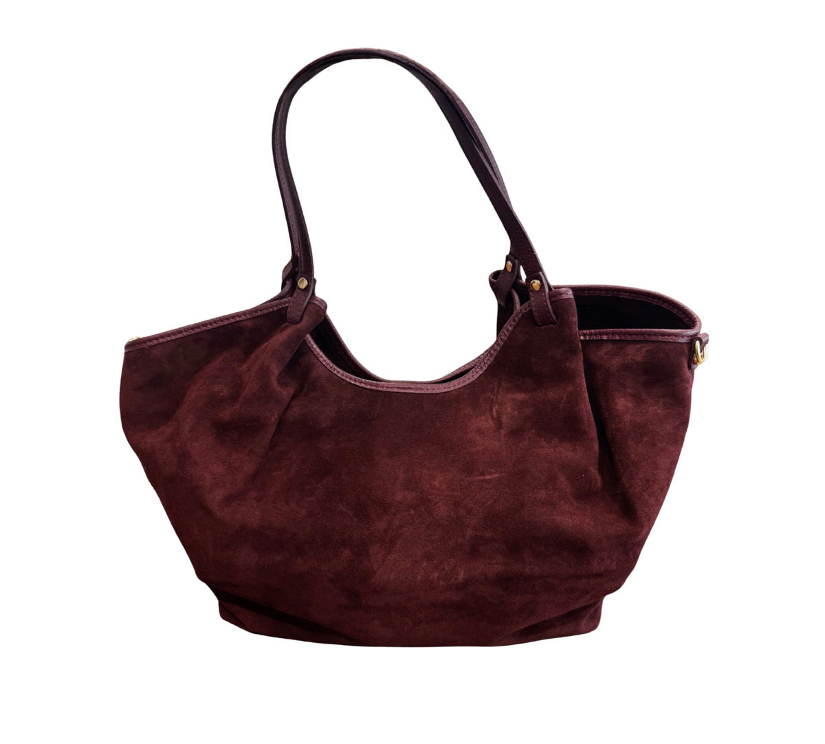 SUEDE BURGYNDY SCURO