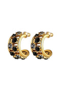 DYRBERG/KERN ASTOR SG BLACK EARRING