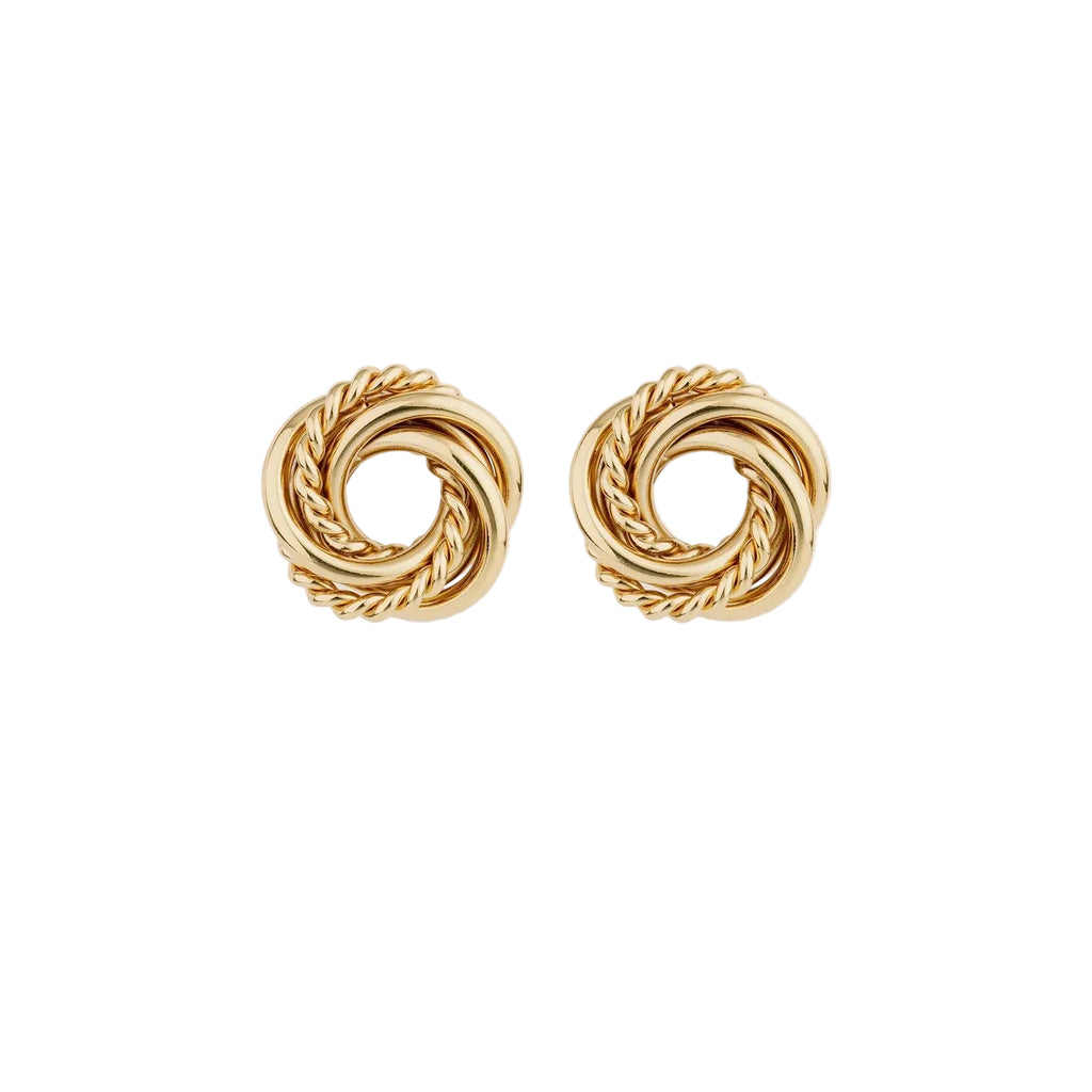 SCARAMOUCHE ENAMEL STUD EARRINGS