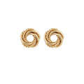 SCARAMOUCHE ENAMEL STUD EARRINGS