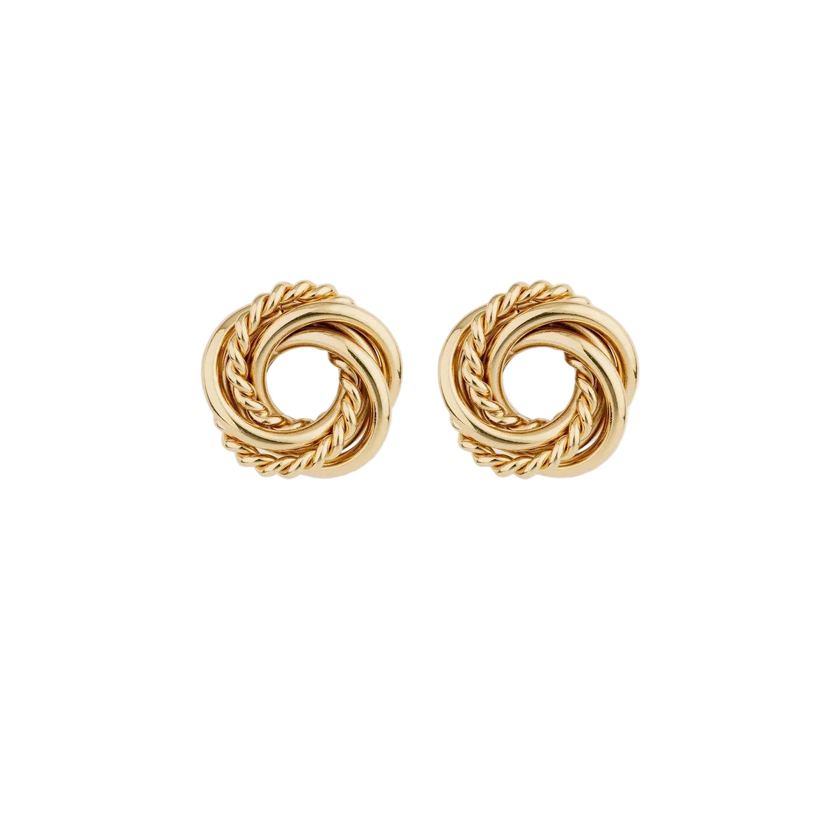 SCARAMOUCHE ENAMEL STUD EARRINGS