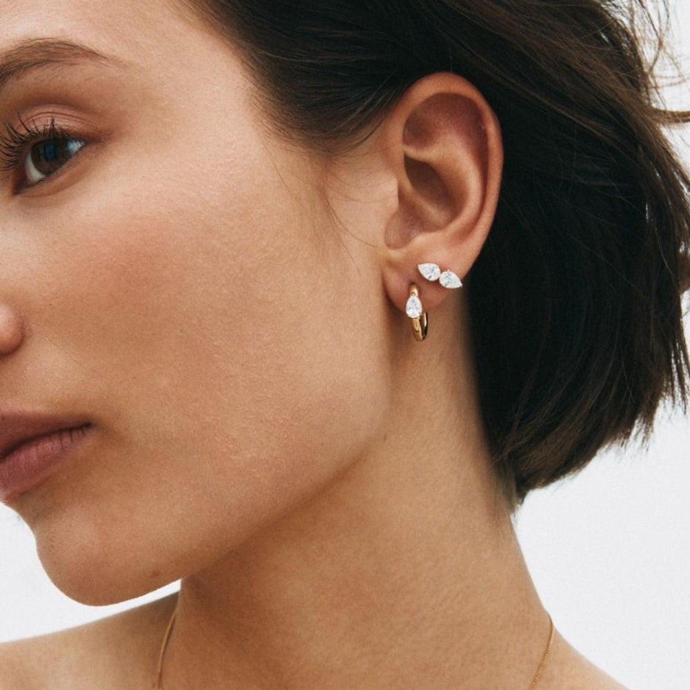 Arrow Studs Gold