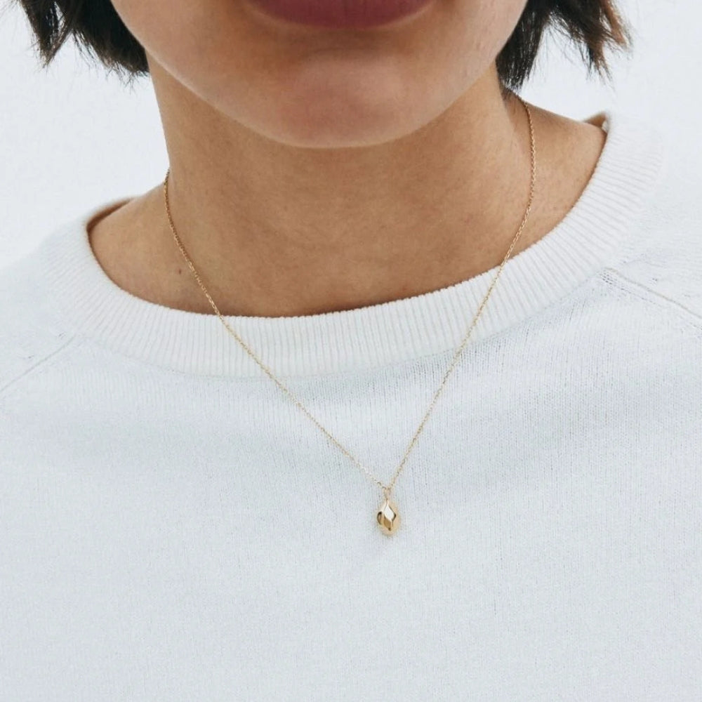 Crystalite Necklace S Gold