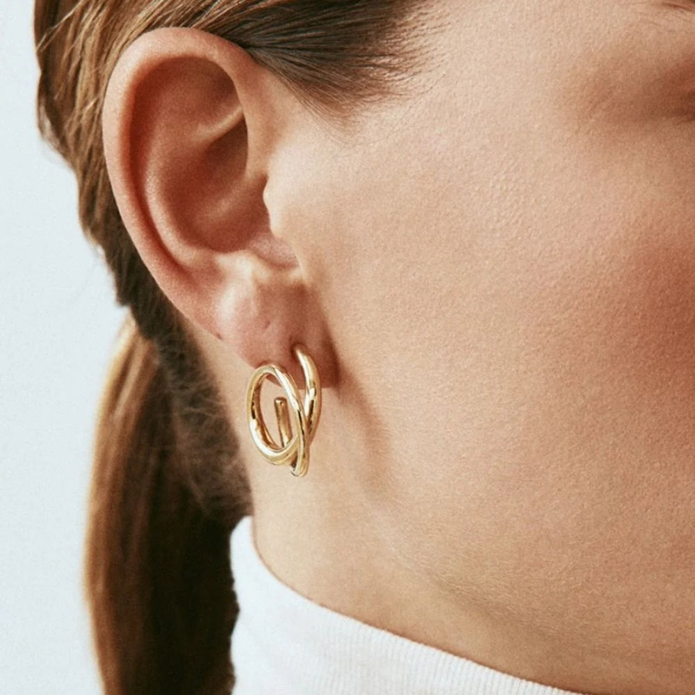 Nouveau Hoops L Gold