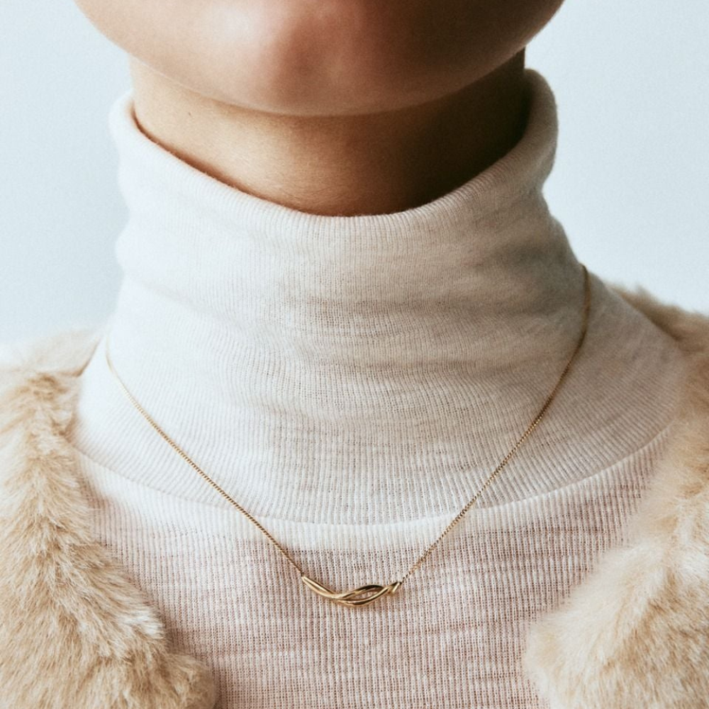 Nouveau Necklace S Gold