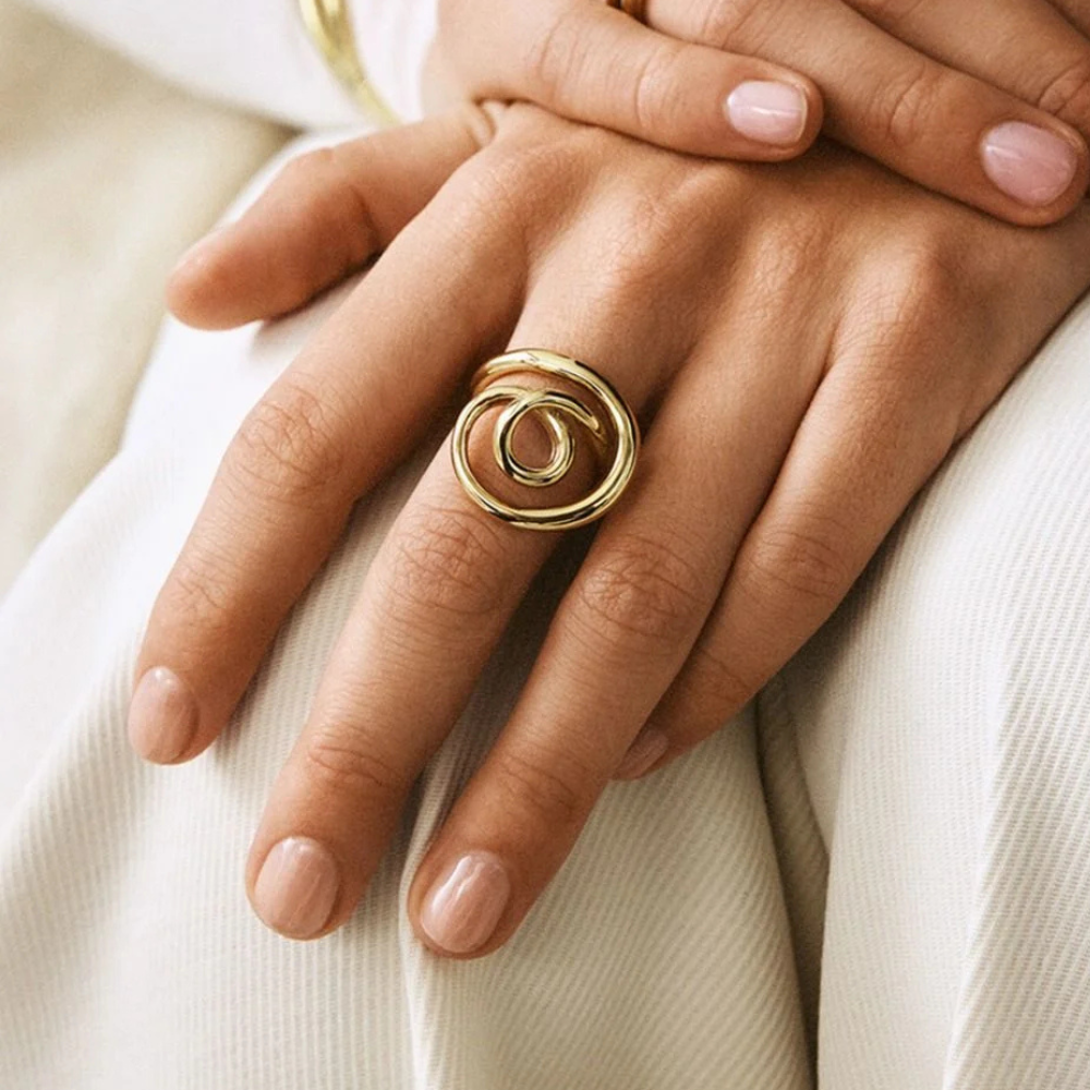 Nouveau Ring  Gold