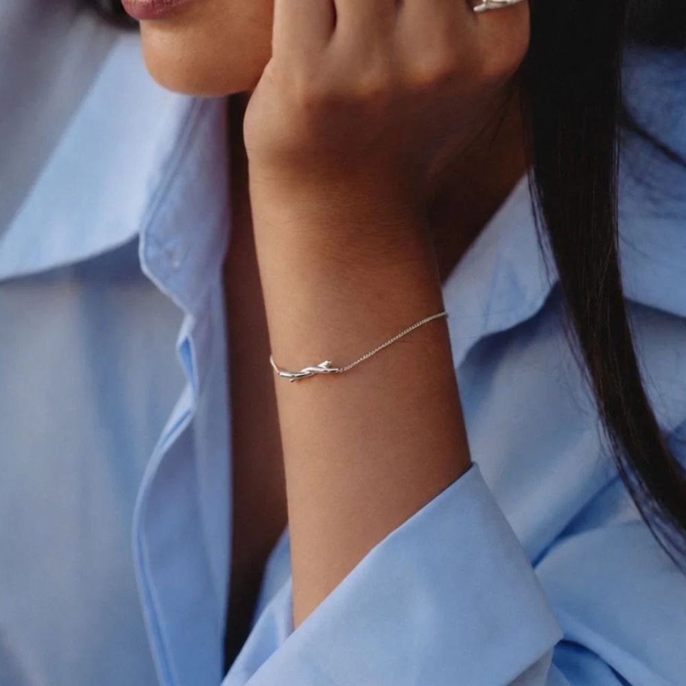 Novel Knot Bracelet Silver