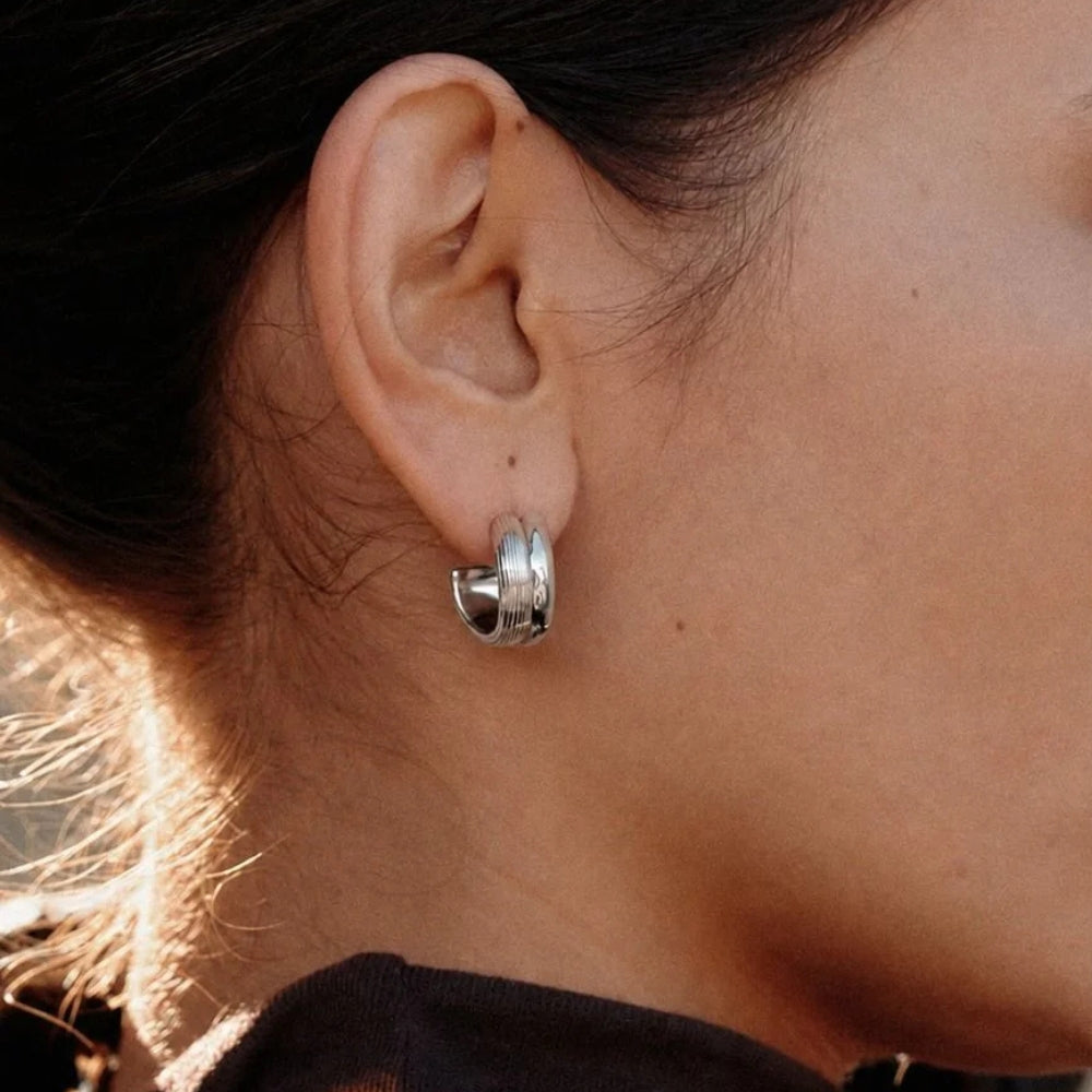 Wildern Hoops L Silver
