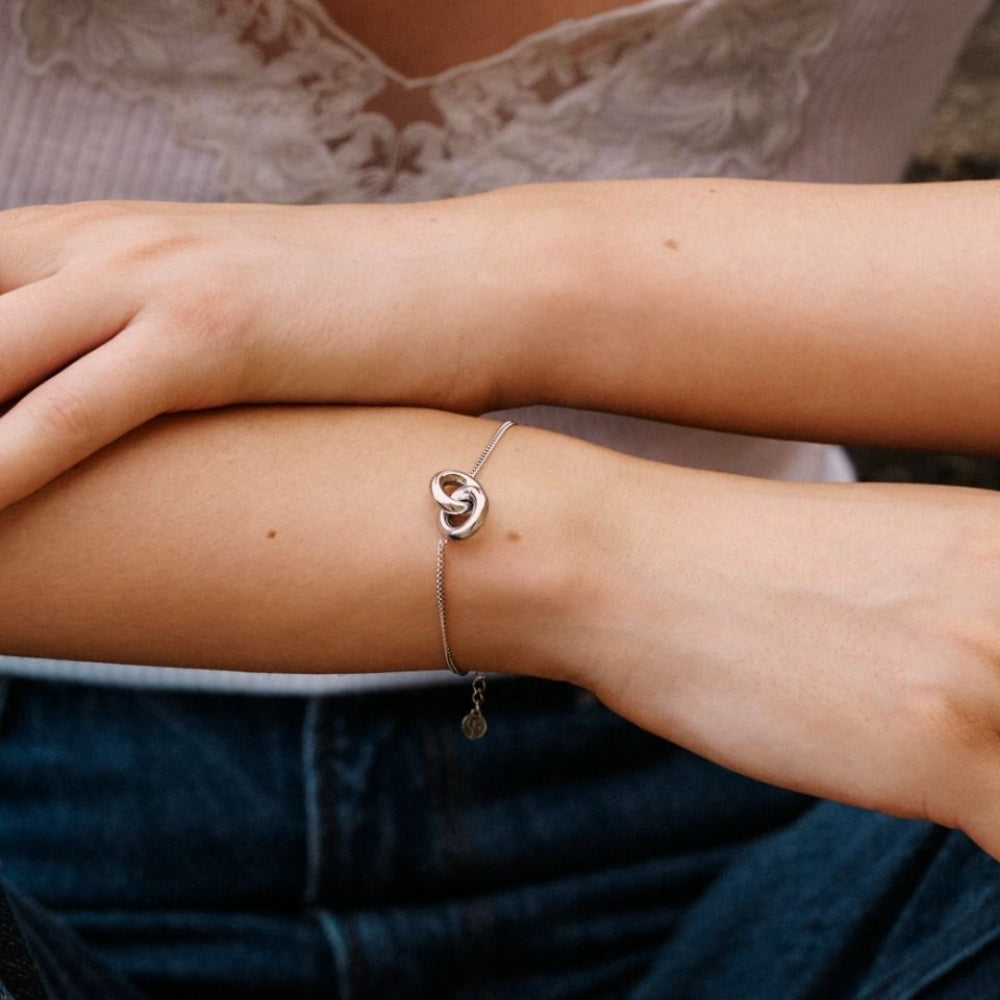 Chunky Eternal Bracelet Silver