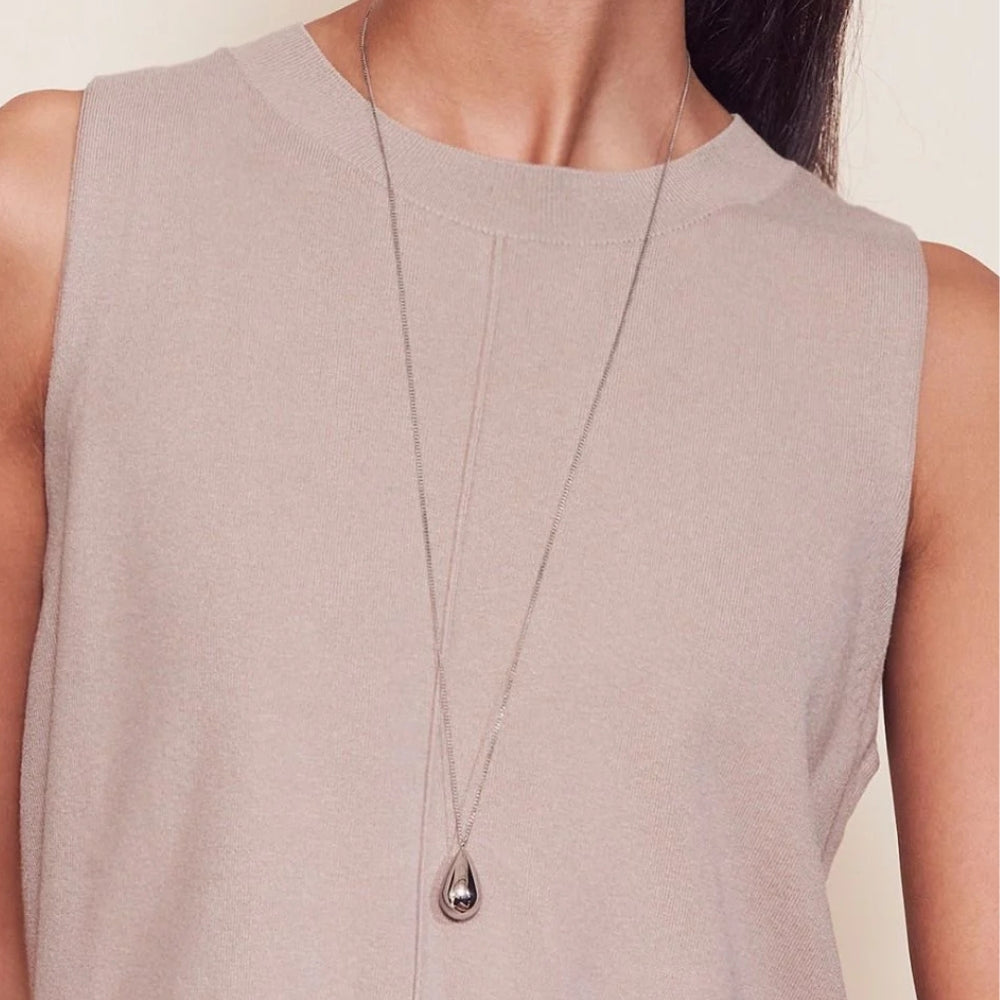 Drop Necklace Silver