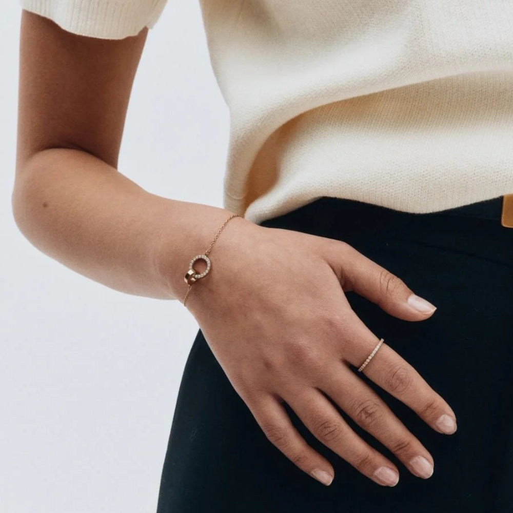 Eternal Orbit Bracelet Gold