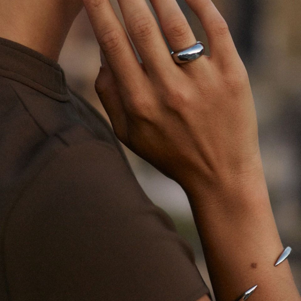 Furo Ring Silver