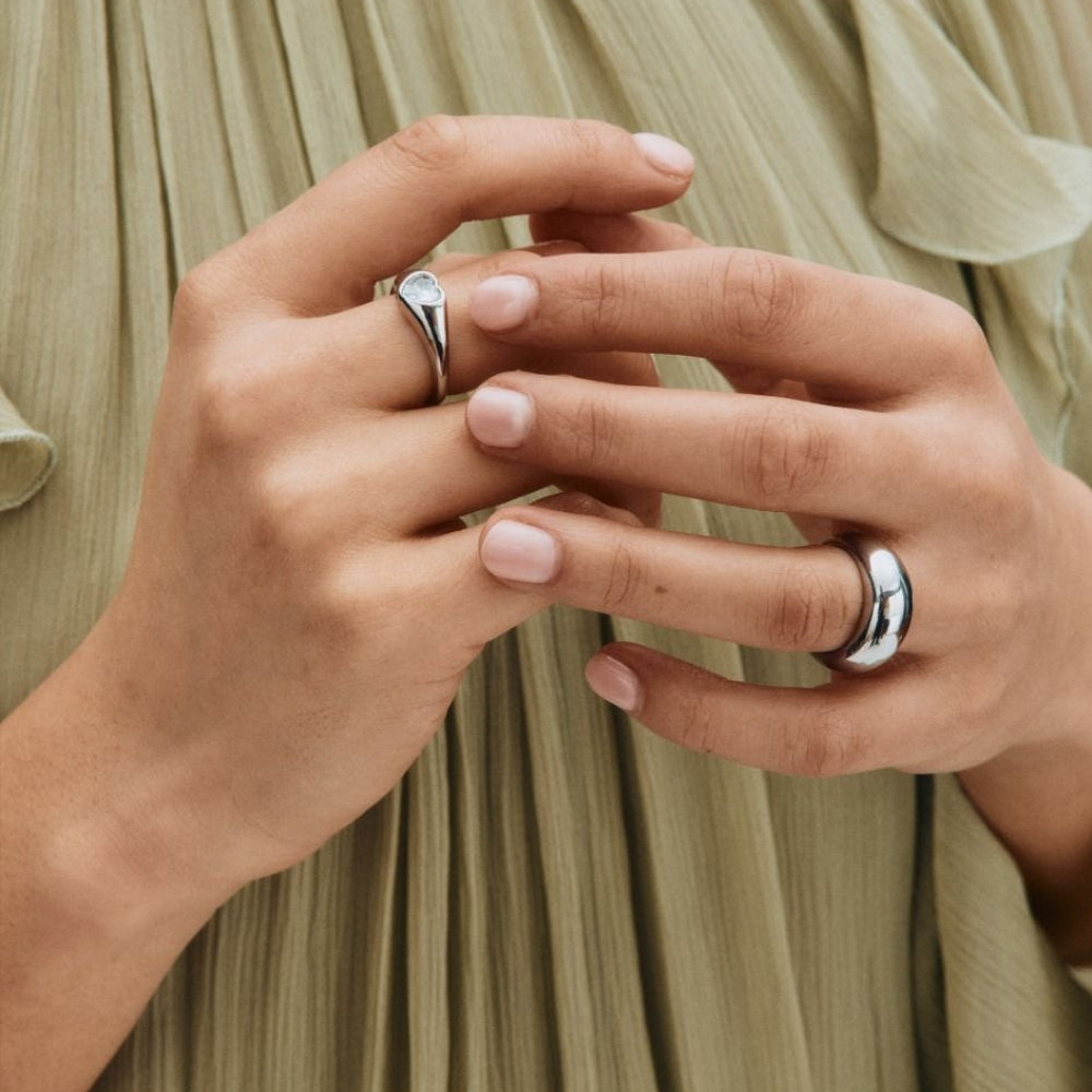 Furo Ring Silver