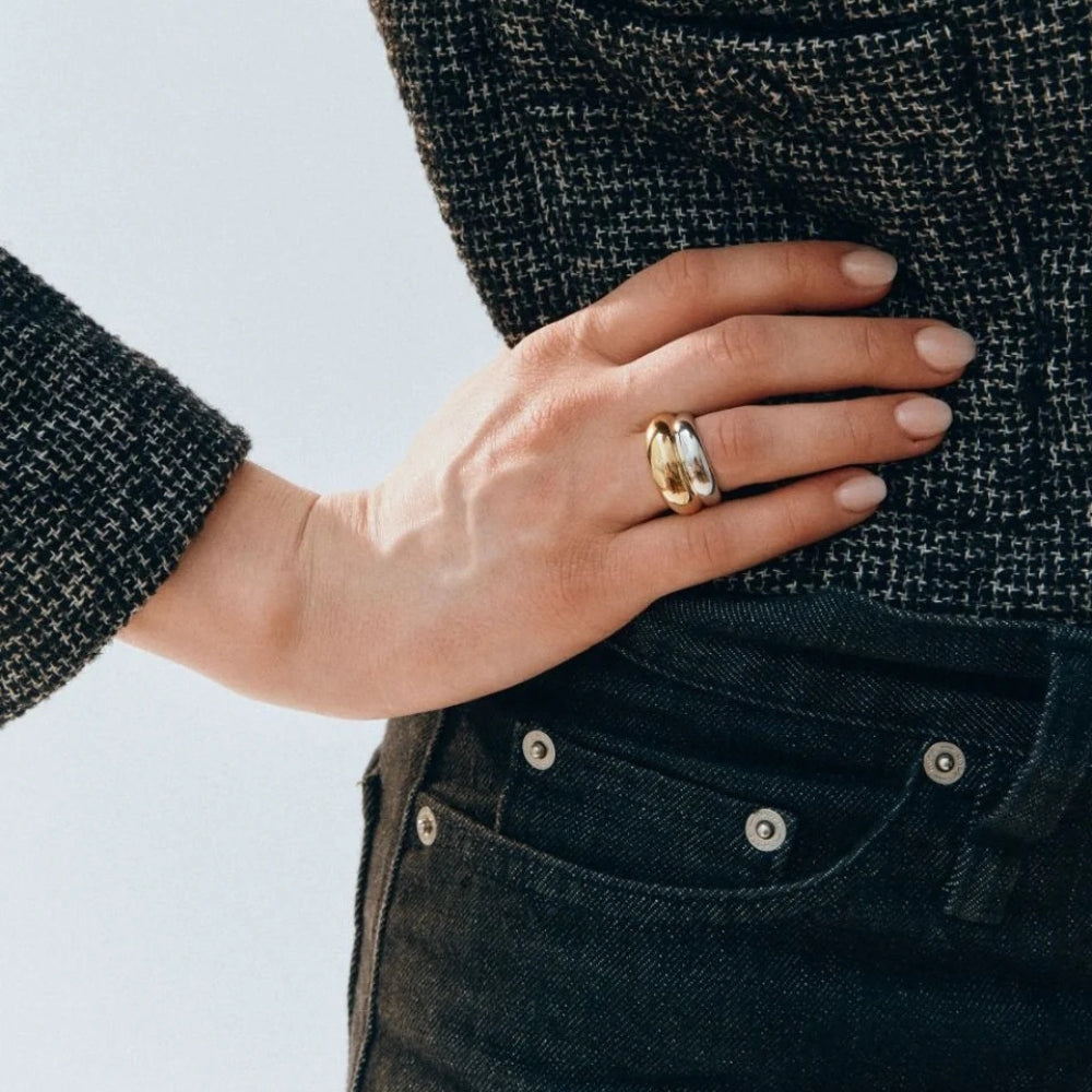 Furo Duo Ring Silver/Gold