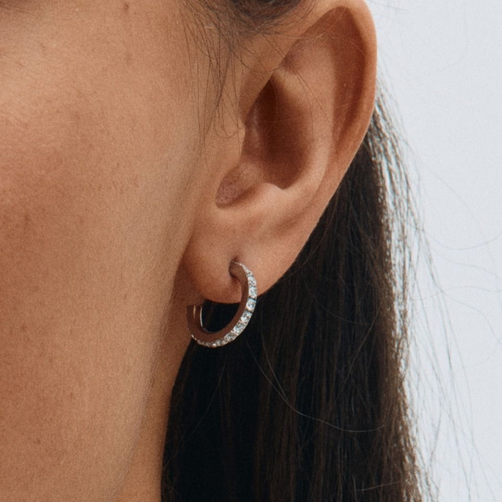 Glow Earrings Silver