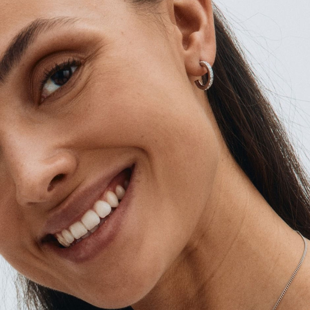 Glow Earrings Silver