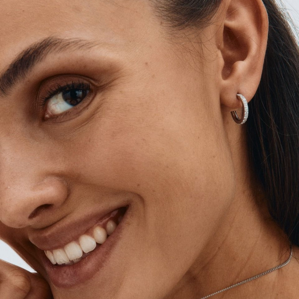 Glow Earrings Silver