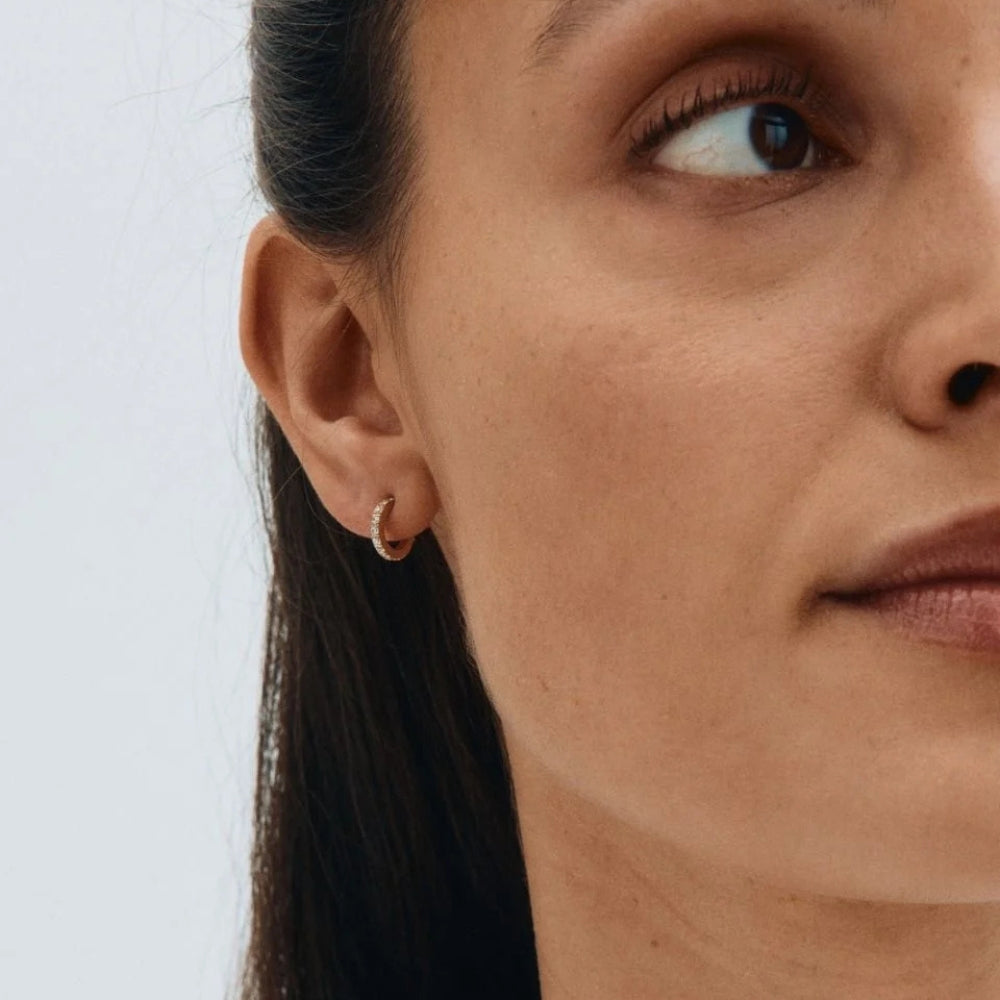 Glow Earrings Mini Gold