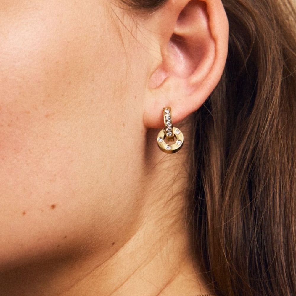 Ida Orbit Earrings Gold