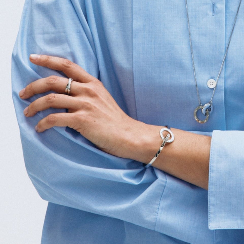 Ida Bangle Silver S