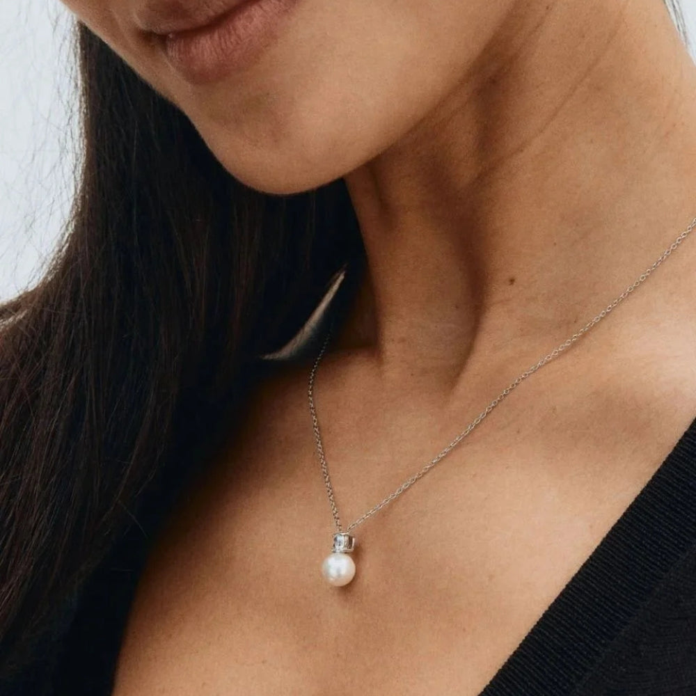 Luna Necklace L Silver