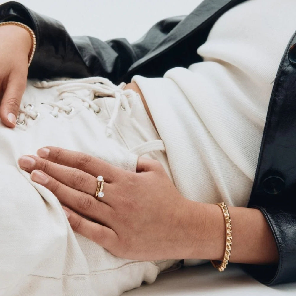 Peak Bangle Gold S