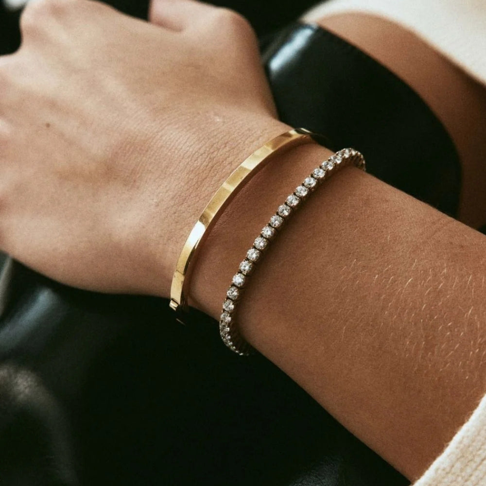 Tennis Bracelet Gold S