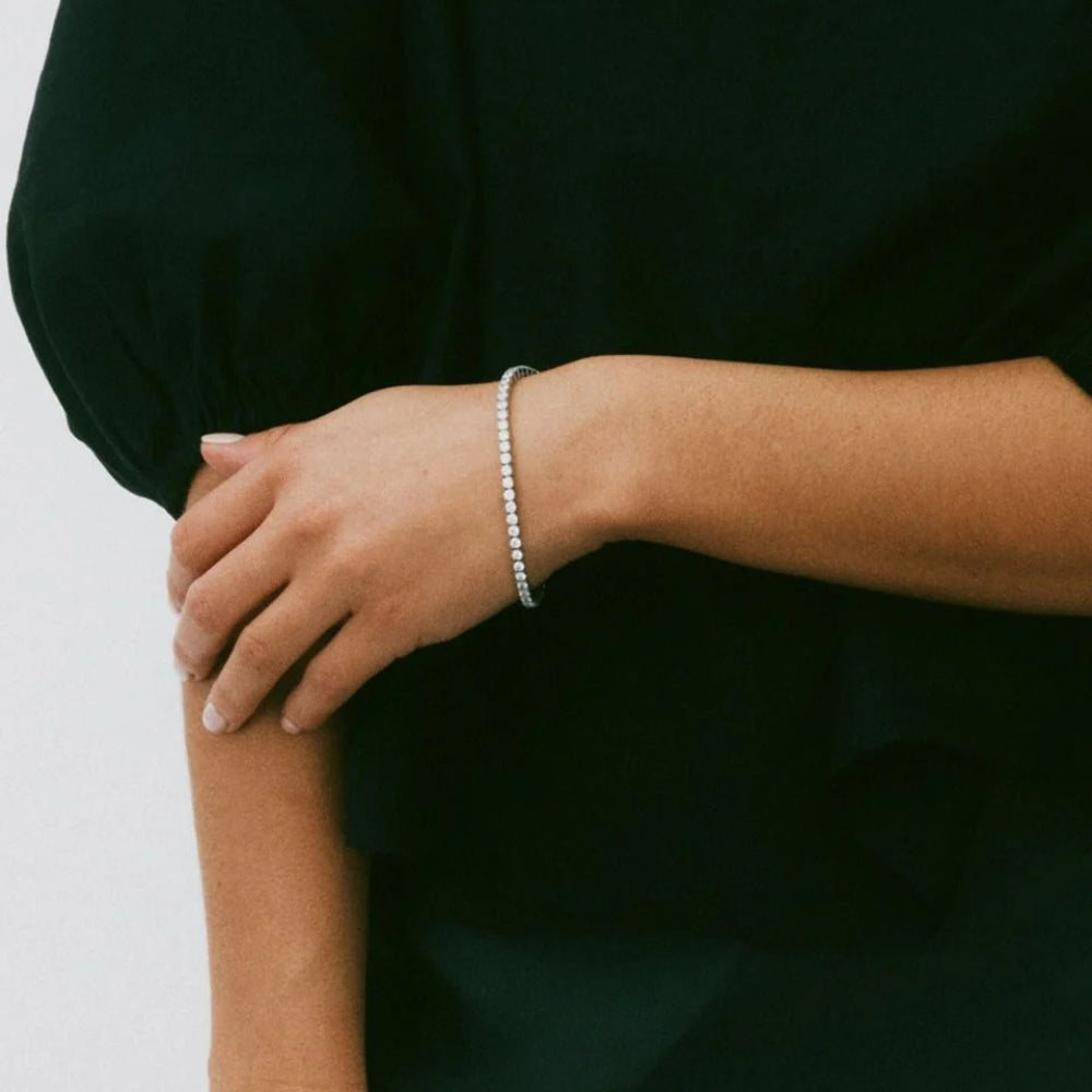 Tennis Bracelet Silver S