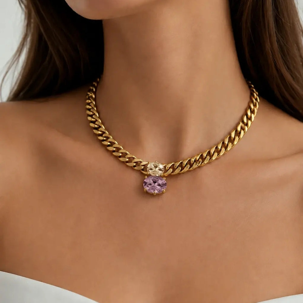 DYRBERG/KERN HOLL SG ROSE NECKLACE