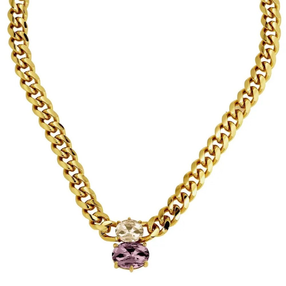 DYRBERG/KERN HOLL SG ROSE NECKLACE