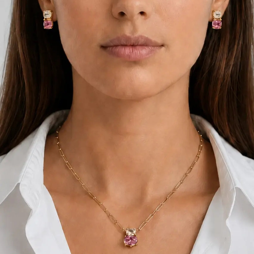 DYRBERG/KERN NERIDA SG ROSE_SAND EARRING