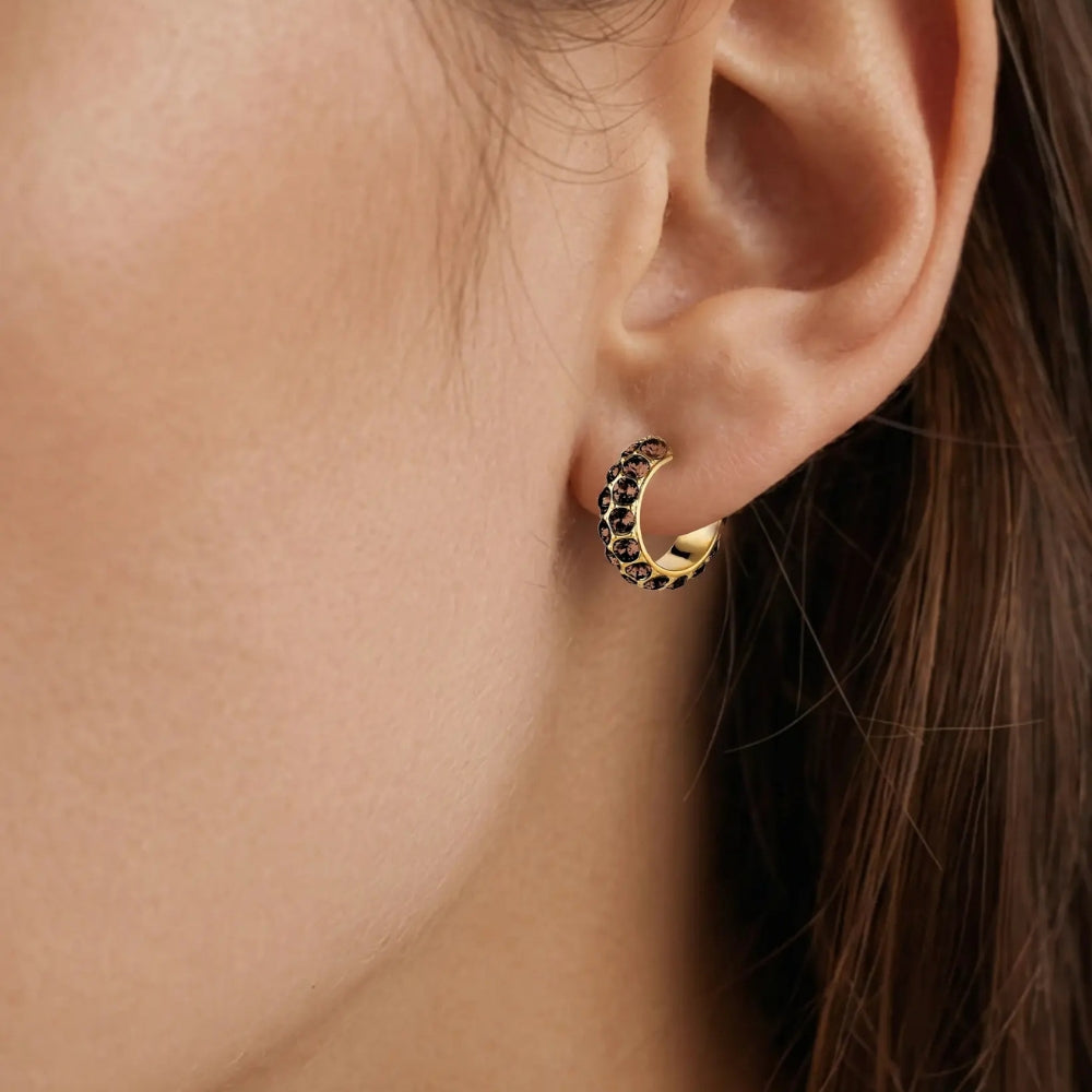 DYRBERG/KERN HEIDI  SG BROWN EARRING