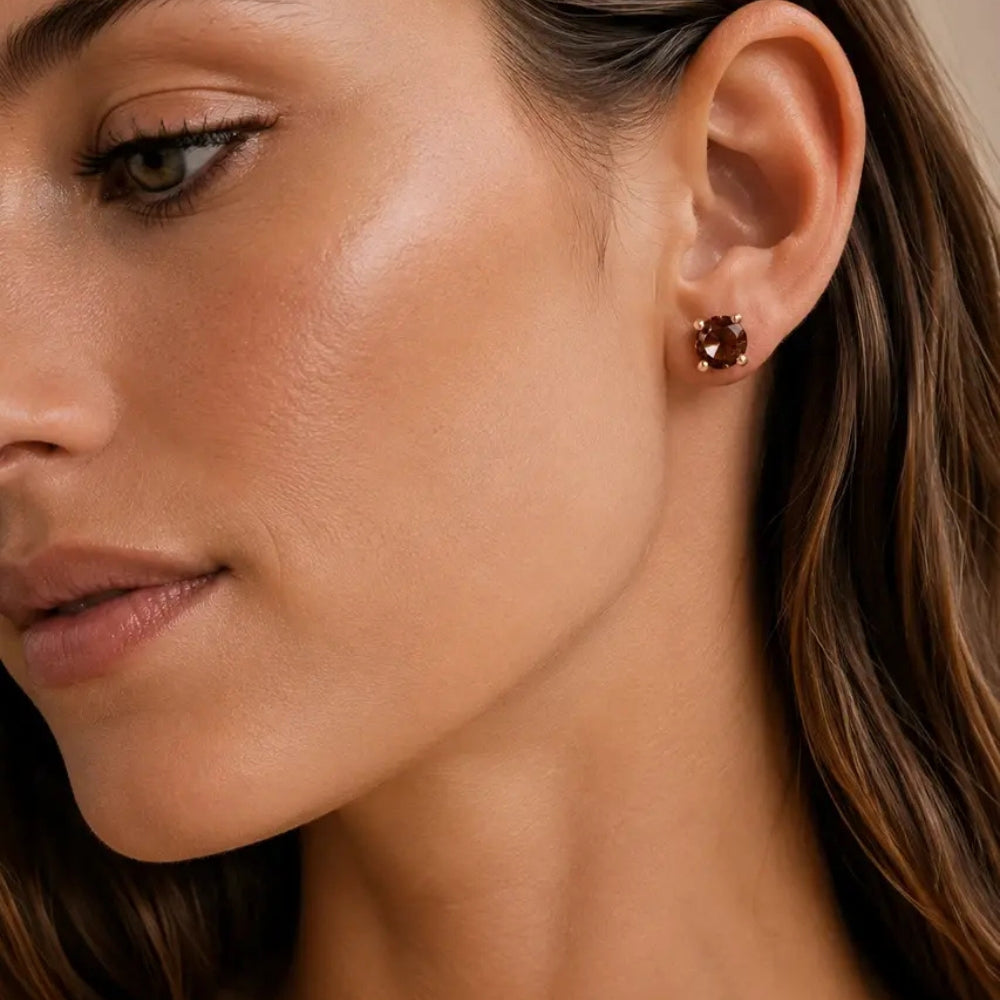 DYRBERG/KERN CRAZE SG BROWN EARRING