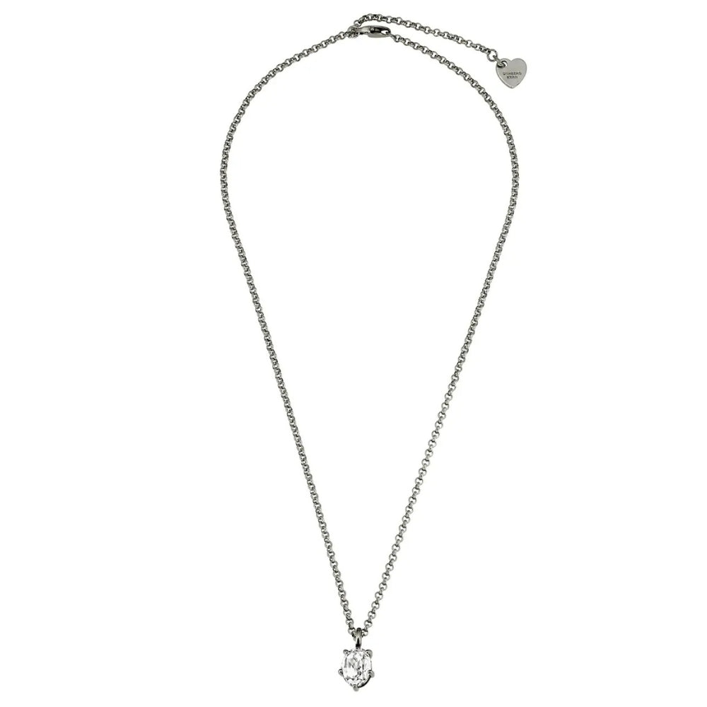 DYRBERG/KERN ORB SS CRYSTAL NECKLACE